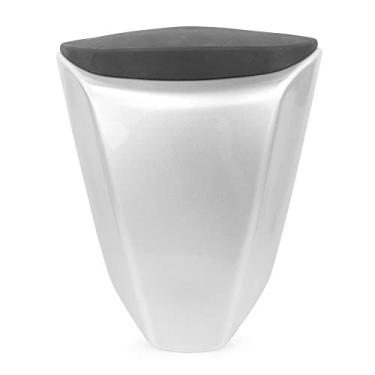 Imagem de Capa de assento traseiro de motocicleta carenagem capota traseira de passageiro cauda ABS capa de extremidade adequada para Kawasaki Ninja ZX10R ZX-10R 2008-2010 (prata)