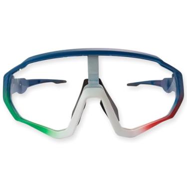 Imagem de Óculos De Sol Fotocromático Unisex Ciclismo Bikes Bicicletas Ciclistas Mtb Speed Esportivo Resistente O melhor Da Categoria Premium (Azul)