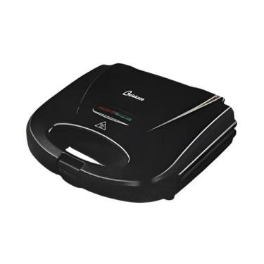 Imagem de Sanduicheira Grill  Black 2 em 1 Grelha e Tosta, 127v - Belakasa