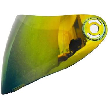 Imagem de Viseira Polivisor Capacete Aberto Norisk Neo Dourada