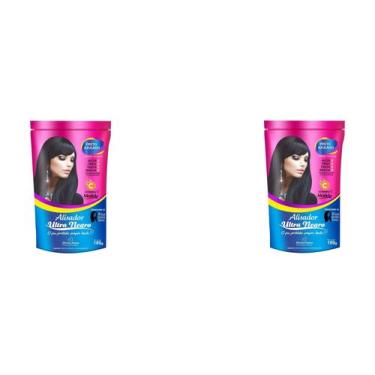 Imagem de Hene em Gel Perfumado Modelo Alisador Ultra Negro 04x180gr Preto Forte
