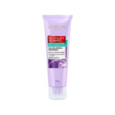 Imagem de Gel de Limpeza Facial Profunda L'Oreal Paris Revitalift Hialurônico 80