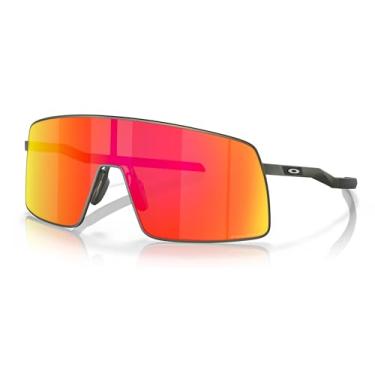 Imagem de Oakley Sutro Óculos de sol de titânio carbono acetinado com lente rubi Prizm + estojo