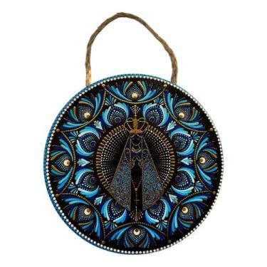 Imagem de Mandala Enfeite de Parede Nossa Senhora Aparecida Olho Grego - Malaysi