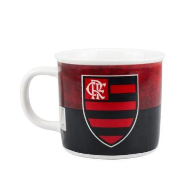 Imagem de Caneca Porcelana 350ml Flamengo - mileno
