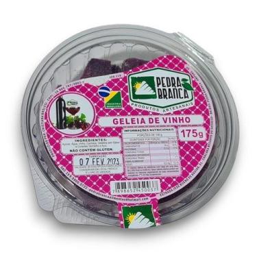 Imagem de Bala Caseira de Vinho 175g Artesanal - Pedra Branca
