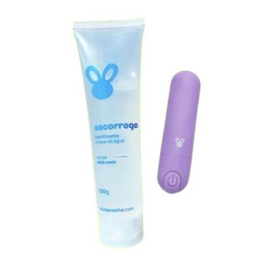 Imagem de Kit Meu Primeiro Toy: Vibrador Bullet + Lubrificante - Dona Coelha