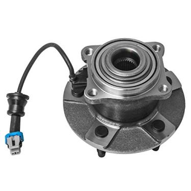 Imagem de Conjunto de rolamento e cubo traseiro TUCAREST 512229 compatível com Chevrolet Equinox 2006 Pontiac Torrent 02-07 Saturn Vue [5 Lug W/ABS]