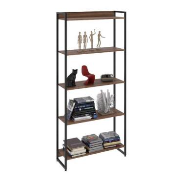 Imagem de Estante Multiuso Para Escritório Industrial 05 Prateleiras Areta 186x8