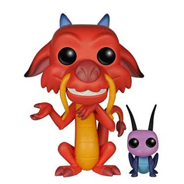 Imagem de Disney Mulan - Boneco Pop Funko Mushu e Grilo