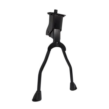 Imagem de Descanso Central Duplo Aro 26 em Aço Preto modelo Cavalete