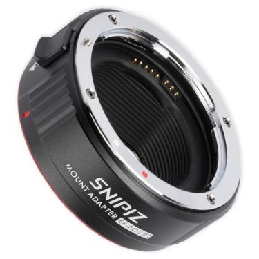 Imagem de Adaptador de montagem de lente SNIPIZ EF-EOS R Auto-Focus para Canon E