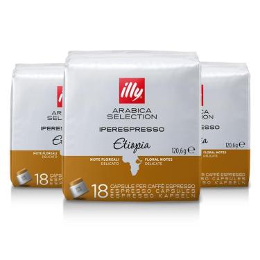 Imagem de 54 Cápsulas, Café Selection, Etiopia Illy Iperespresso