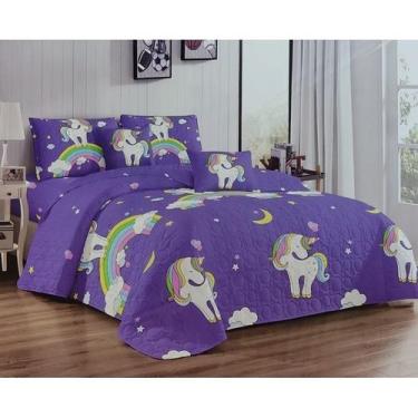 Imagem de Capa quadrada e estampa infantil média com capa de almofada - Lightbek