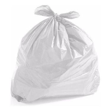 Imagem de Saco De Lixo 40 Litros Branco Com 100 Unidades Comum - Higipack