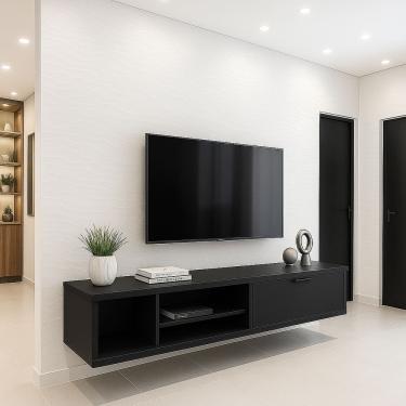 Imagem de Rack Para Sala Tv Home Em Mdf Alto Padrão