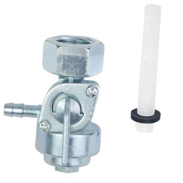 Imagem de abliubale Interruptor de combustível do tanque de gás do gerador Petcock válvula de desligamento de combustível para peças do gerador Predator Generac 3500w-9000w 5.5hp-16hp M16x1.5mm