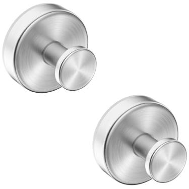 Imagem de Epritliber Ganchos de ventosa para chuveiro, ganchos de toalha sem broca, ganchos de parede atualizados para pendurar 6,8 kg para azulejo de banheiro, cozinha, porta de vidro, janelas - bucha, casaco