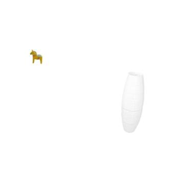 Imagem de Fenteer Luminária de Chão Inspirada em Escultura de Cavalo Dalecarlian, Ornamento Exclusivo de Estatueta de Animal, Abajur, Decoração para Quarto, Estante, Ar