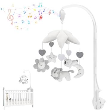 Imagem de Móbile Musical E Giratório Leão Branco