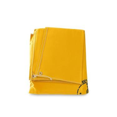 Imagem de Lona Encerada Locomotiva 5x4m Caqui para Carretas e Caminhões