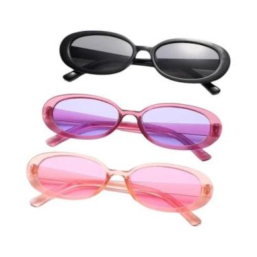 Imagem de Óculos De Sol Clássicos Ovalados Anti-reflexo Para Caminhadas Ao Ar Li