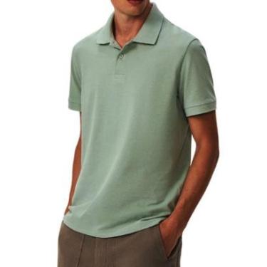 Imagem de Camisa Polo Masculina Hering MC Regular Verde - N3A7WHBEN-Masculino