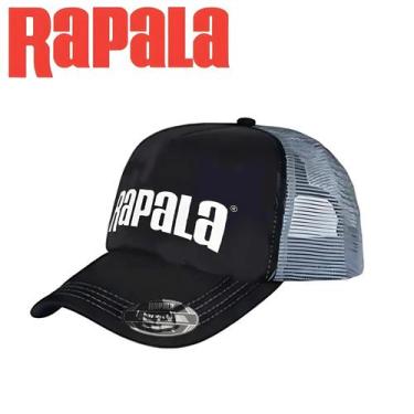 Imagem de Boné de Pesca Respirável e Ajustável Rapala - Viseira para Esportes ao