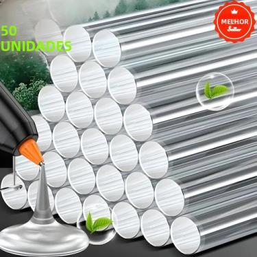 Imagem de Bastões De Cola Quente Transparente 1-50 Peças Para Pistola De Calor, 