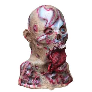 Imagem de Máscara de cosplay Horrores Zumbis Látex Halloween Carnaval Páscoa - y