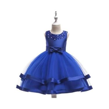 Imagem de Vestido De Princesa De Verão Para Meninas, Elegante Para Aniversário, 