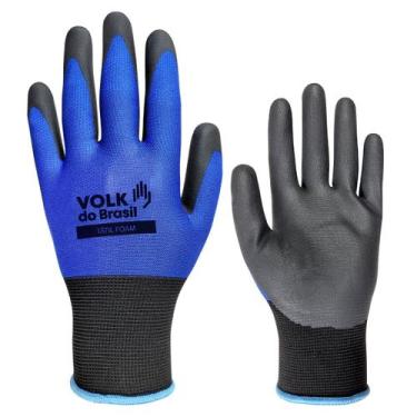 Imagem de Luva De Proteção Mecânica Térmica Tátil Foam Volk - Volk do Brasil, Az