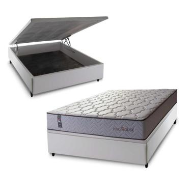 Imagem de Cama Box Baú Magnético Casal 138x188 Soft Relax King House