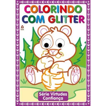 Imagem de Livro - Bichinhos fofinhos - Colorindo com glitter