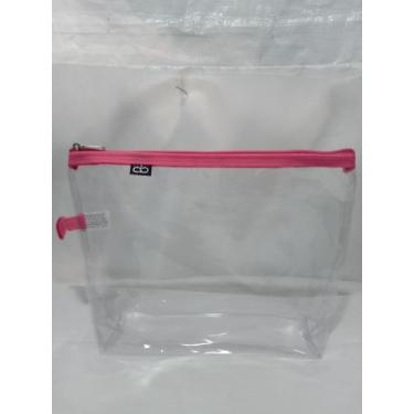 Imagem de Nécessaire transparente gg - Andrea's bolsas, Rosa