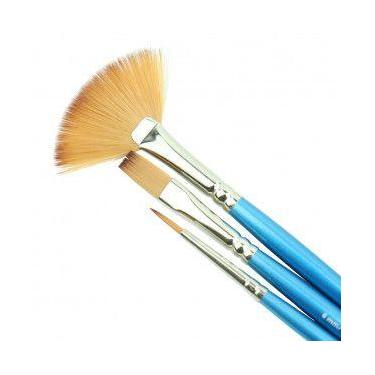 Imagem de Pincéis Winsor & Newton Watercolor Cotman 3 Unidades