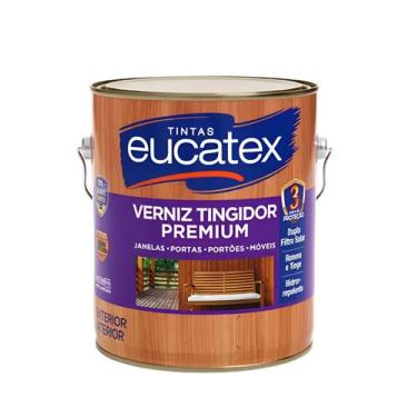 Imagem de Verniz Tingidor Brilhante Mogno Eucatex 3,6l - 59145