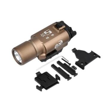 Imagem de Lanterna Tática De Metal Com LED Estroboscópico SureFire X300 X300U X3
