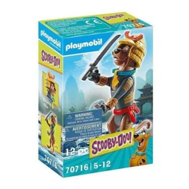 Imagem de Playmobil  Scooby-doo Figura Colecionável Samurai 70716