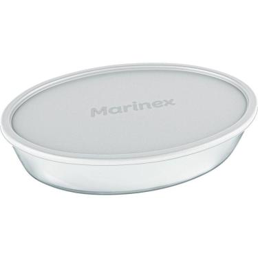 Imagem de Assadeira Oval Nadir Marinex Vidro 1,6L