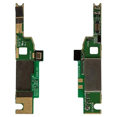 Imagem de Peças de reparo de cabo flexível compatíveis com Sony E2312 Xperia M4 Aqua Duo (com microfone, placa de antena)