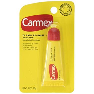 Imagem de Bálsamo labial clássico Carmex, medicamentoso, 0,35 oz