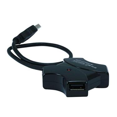 Imagem de Monoprice Hub passivo USB 2.0 de 4 portas (106631), preto