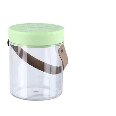 Imagem de balde de vinho Balde de gelo portátil cesta armazenamento ao ar livre transparente acessórios da barra cozinha vinho champanhe cerveja cocktail balde Refrigerador de cerveja(Green)