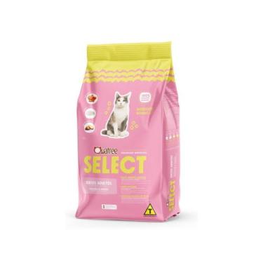 Imagem de Ração Quatree Select para Gatos Adultos Sabor Salmão 3kg - GRANVITA