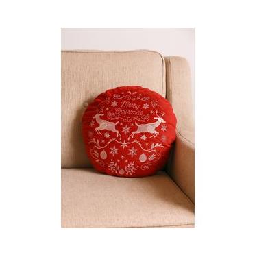 Imagem de Almofada em Veludo Christmas Vermelho