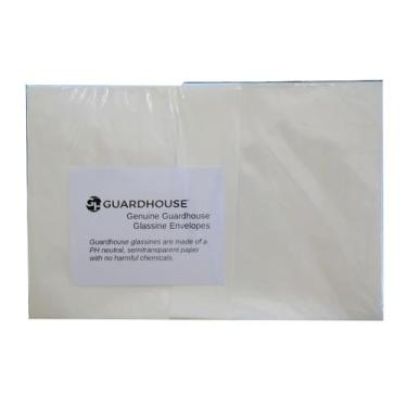 Imagem de Envelopes Guardhouse 6 de papel glassine 95 x 172 mm, pacote com 100