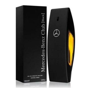 Imagem de Mercedes Benz Club Black Edt 100ml Perfume Masculino - Mercedes-Benz