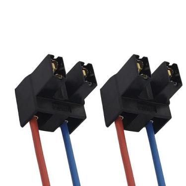 Imagem de Kit Par Chicote Soquete H7 Conector Lampada Farol Polo Montana Argo Ca