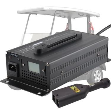 Imagem de Carregador de bateria para carrinho de golfe de 48 volts, Carregador de bateria de gotejamento de 48 V 20 A para carregamento de bateria de chumbo-ácido,48V 20A with D Style Plug